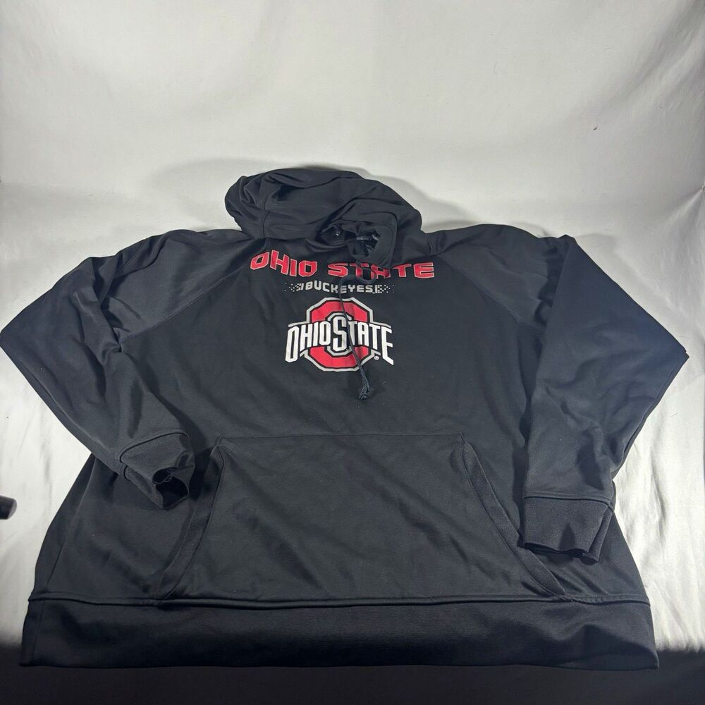 Ohio State Varsity Authentic Apparel Ohio State Buckeyes Black/Red Sweatshirt XL